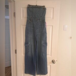 Wild Fable Strapless Cargo romper size XS/0